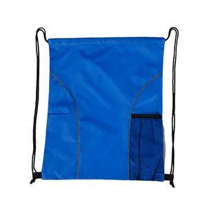 กระเป๋าเป้สะพายหลังแบบมีเชือกผูกสำหรับออกกำลังกาย กีฬา และกิจกรรมกลางแจ้ง แฟชั่น unisex ขายส่ง ลายพิมพ์ตามสั่ง ซับในโพลีเอสเตอร์กันน้ำ เหมาะสำหรับใส่ของกีฬาหรือเป็นของขวัญ - Product Image 4