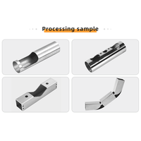 Mesin Pemotong Pipa Laser Fiber CNC Cypcut Presisi Tinggi Portabel Ringkas untuk Pemrosesan Tabung Logam Diameter Kecil