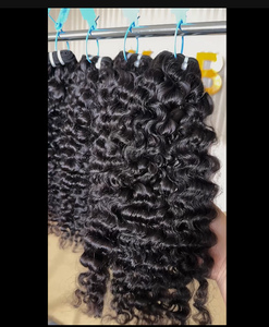 Extensions de <span class=keywords><strong>cheveux</strong></span> bouclés bruts birmans de 10 à 50 pouces, qualité Remy, non traités, vierges, à double trame, pour tissage, vente en gros KBL - Product Image 3