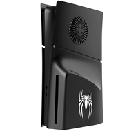 Nouvelle façade d'araignée pour ps5 slim Console anti-rayures remplacement peau couverture coque étui pour Playstation 5 slim DE/disque