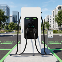 Starcharge Titan V5 DC Nouvelle station de recharge pour véhicules électriques 120kW 180kW 240kW avec écran 104 pouces, compatible CE, RFID, QR et application