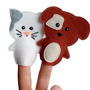 A granel Navidad preescolar perro profesional hecho a mano mostrar juguetes <span class=keywords><strong>de</strong></span> <span class=keywords><strong>fieltro</strong></span> personalizados marionetas <span class=keywords><strong>de</strong></span> dedo para niños Ideas <span class=keywords><strong>de</strong></span> regalo - Product Image 4