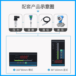 Medidor de Panel Digital de 4 Dígitos Ts804, Entrada de 4-20 mA, Pantalla Digital Analógica con Indicador de Barra Luminosa de Alarma - Product Image 4