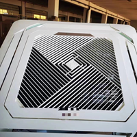 Nouveau climatiseur cassette de plafond ACDC 4 voies à énergie solaire 2026, refroidissement uniquement, extérieur, 2-5 tonnes pour hôtel, supermarché, villa