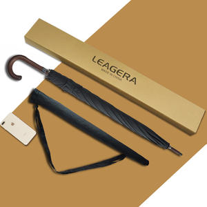 Long <span class=keywords><strong>parapluie</strong></span> droit en polyester coupe-vent pour hommes, <span class=keywords><strong>canne</strong></span> de marche pour <span class=keywords><strong>homme</strong></span> <span class=keywords><strong>bois</strong></span>ée à ouverture automatique pour adultes - Product Image 6