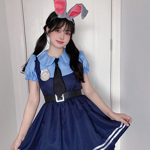 Disfraz de Cosplay de Zootopia de Yi Xiaoyi, Vestido de Judy Nick Wilde para Mujer Adulta, Disfraz de Personaje de Disney para Representaciones Escénicas - Product Image 4