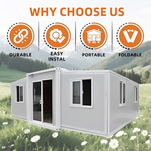 Pre-Made Luxury 20ft Steel Prefab House Expandable Extendable Foldable Container House Prefab 20/30/40ft Tiny <strong>Home</strong> - Product Image 5