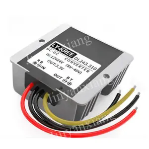 Étanche 12V24V à 3.3V DC DC buck convertisseur 10A15A20A25A30A abaisseur transformateur régulateurs de tension/stabilisateurs pour voiture