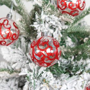 Boule de décoration d'arbre de Noël Décoration d'arbre de Noël Décoration suspendue Boule Décoration d'arbre de Noël - Product Image 2