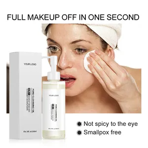 Organic Natural Face Makeup Removing Oil Pore Control Cleansing Oil Facial Cleanser Cleansing Oil