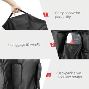 Sac de voyage avec sangles pour poussettes, sièges auto, fauteuils roulants, résistant à l'eau, idéal pour le rangement ou les voyages en avion - Product Image 4