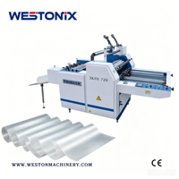 Machine à plastifier thermique semi-automatique WESTONIX pour feuilles A2/A3/A4/B2, haute productivité, multifonctionnelle