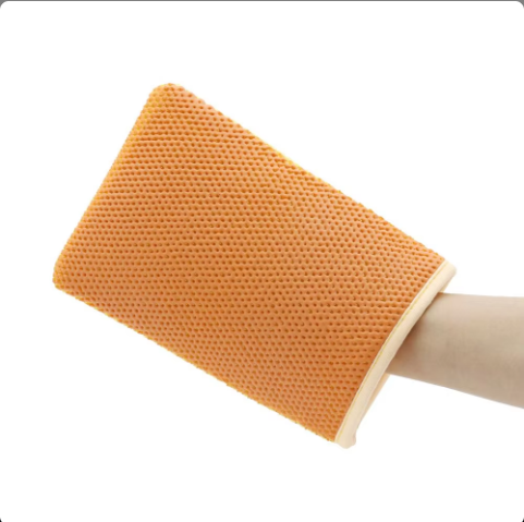 Mesh Orange Clay mitt 3.0