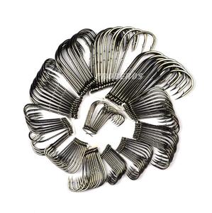 WEIHE-anzuelos de pesca, aparejo negro de púas, largo, 92247 - Product Image 2