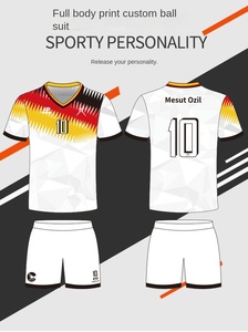 Completo da Calcio Professionale Unisex per Adulti e Bambini, Divisa Sportiva per Allenamento, Uniforme da Calcio in Poliestere per Squadre Maschili - Product Image 3
