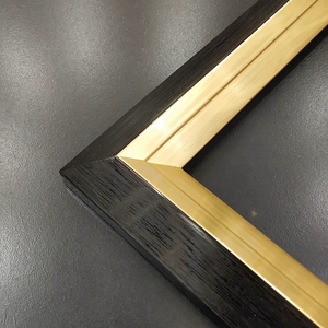 Bingkai foto emas busa PS gaya Eropa Retro Amerika cetakan lukisan minyak dekoratif plastik ramah lingkungan garis tepi Inggris - Product Image 1