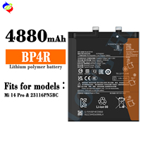 بطارية ليثيوم قابلة لإعادة الشحن BP4R بديلة لهاتف شاومي 14 برو 23116PN5BC