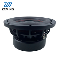 Subwoofer de voiture 10 pouces à double voix, haute puissance, 12V CC, 3000W, panier en aluminium moulé sous pression, triple aimant, série Pro Compétition