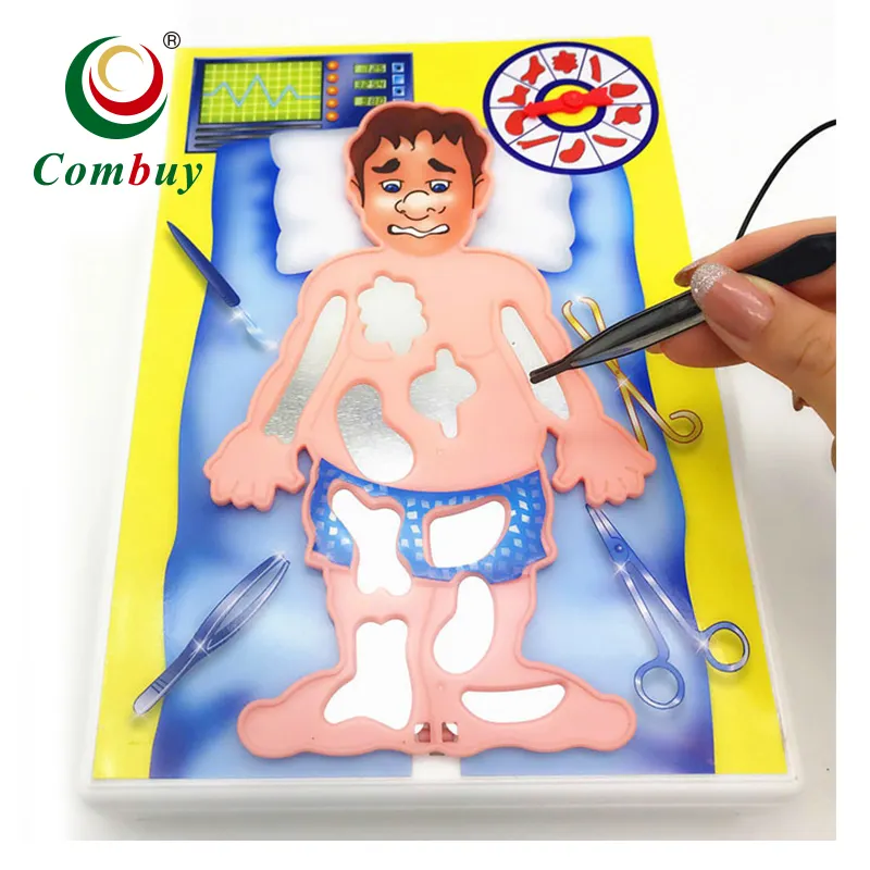 Jogo de doutorado de corpo humano, brinquedo do cérebro