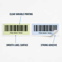 Vente en gros d'autocollants en rouleau avec code QR auto-adhésifs ShiDa, personnalisables, avec numéro de série variable, étiquette de code-barres pour utilisation en supermarché