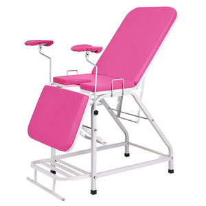 Mesa de exploración obstétrica Peter Deng de acero inoxidable, cama de examen ginecológico con taburete para uso clínico - Product Image 2