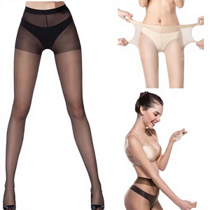 3 pares de medias mágicas indestructibles con costuras, transpirables, súper flexibles, sólidas, para invierno, para mujer (negras) - Product Image 3