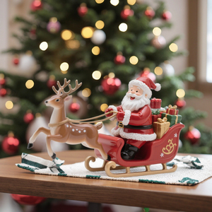 Gấu ông già Noel búp bê quà tặng năm mới giáng sinh trang trí Handmade giáng sinh trang trí cây thông giáng sinh Búp bê người tuyết tuần lộc - Product Image 6