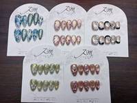 JIAZHIMU Faux Ongles Faits Main à Couverture Complète, Pointes d'Ongles à Presser de Taille Moyenne pour Application sur les Doigts