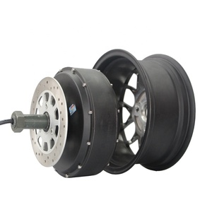 Moteur <span class=keywords><strong>QS</strong></span> <span class=keywords><strong>1500W</strong></span> 260V1 à haut rendement, moteur de moyeu détachable à arbre unique 12x5.0 pouces pour VTT, voiture, trottinette électrique, aimant permanent - Product Image 1