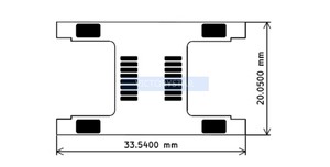 Gigabit Ethernet Adapter Module <strong>Rj</strong> to Interface Network Cable Extension Connector Crystal - Product Image 2