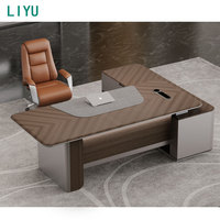 Escritorio de Computadora Convertible Liyu, Económico, para Oficina en Casa, con Cajones, Escritorio para Portátil de Madera Personalizado
