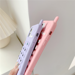 3D Tình Yêu Trái Tim Silicone Trường Hợp Điện Thoại Cho <span class=keywords><strong>iPhone</strong></span> 15 14 13 12 11pro Max XR <span class=keywords><strong>7</strong></span> 8 Cộng Với SE Đẩy Nó Bong Bóng Căng Thẳng Cứu Trợ Điện Thoại Bìa - Product Image 3