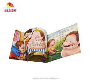 Libro di stampa di immagini a sette colori per bambini, editore cinese, lavagna di carta Offset cucita a sella - Product Image 6