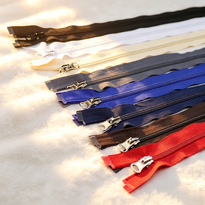 ซิปไนลอนแบบม้วนหลากหลายความยาว สีพื้นหลากหลายแบบ สำหรับงาน DIY งานฝีมือ ซิปไนลอนสำหรับงานเย็บผ้าในบ้าน - Product Image 4