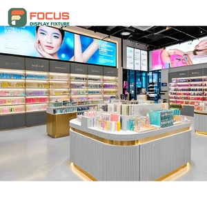 Factory Direct Retail Shop Glass Glass Showcase Commercial Interior Design Cosmetics Store Design - Product Image 6