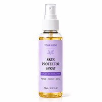 Spray Protecteur Cutané en Gros 40ml 70ml 100ml Étiquette Personnalisée Pré-adhésif Préparation Cutanée pour l'Installation de Perruques en Dentelle