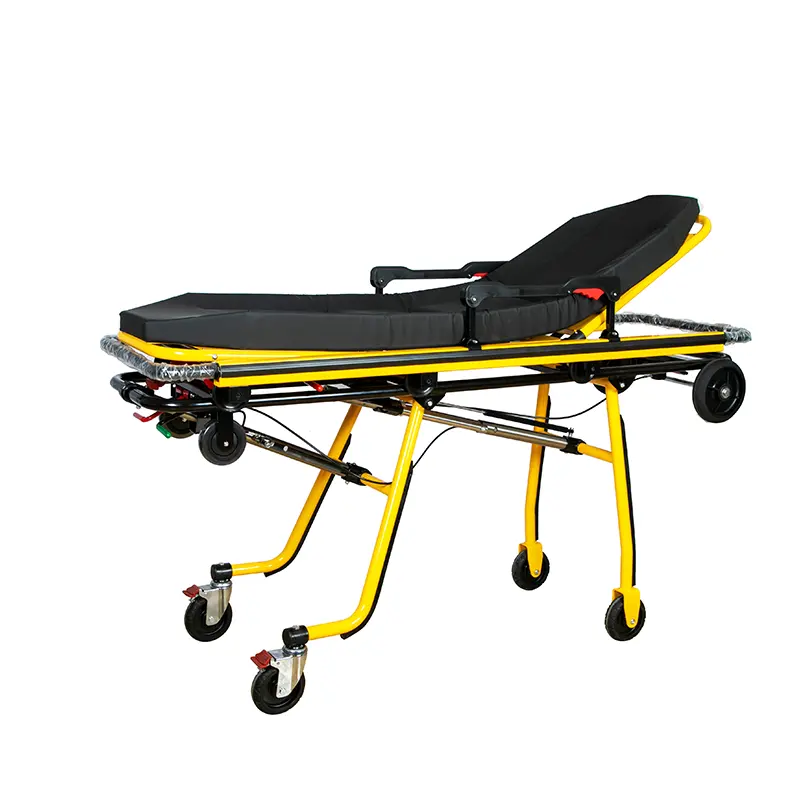 YF-A9 Foldable And Adjustable Emergency Ambulance Stretcher