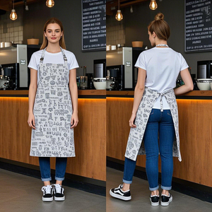 Nhà máy tùy chỉnh mặc kháng vải nửa Tạp dề độc đáo monogramming cho một liên lạc cá nhân - Product Image 1