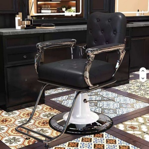 Fauteuil de barbier moderne de haute qualité Wss pour la coiffure et les salons de beauté, pour l'attente et le modelage - Product Image 6