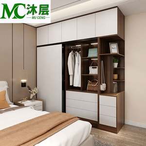 Custom Compact Dining Room Solid Wood Modern Eco-Friendly Closet Organizer Mirror Drawers Shelves <b>Sideboard</b> Storage Furniture - Product Image 4