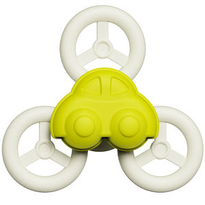 Vente en gros Jouet de bain pour bébé 0-12 mois de haute qualité Fidget Spinner Silicone Ventouse Spinner Jouet pour bébé - Product Image 1