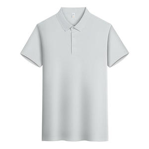 Venta al por mayor cómodo de secado rápido transpirable hombres de verano solapa camisa de negocios Casual moda para hombre Polo de manga corta Camiseta - Product Image 1