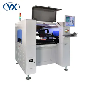 Identify Mark SMT660 Grinding Miller Soldering Production Line For Led Lamp Servo Motor Max 600*455mm Pick and Place Machine