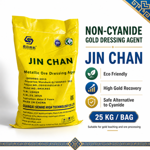 Agent de lixiviation de l'or JIN CHAN, réactif écologique non toxique pour le traitement des minerais en poudre, pour les installations CIP et <span class=keywords><strong>CIL</strong></span> dans l'exploitation minière - Product Image 1