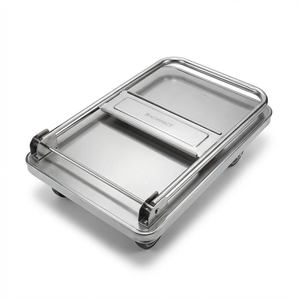 <span class=keywords><strong>Chariot</strong></span> à main pliable en acier inoxydable ATS, capacité 330 lb, pour entrepôt et bureau – Offre spéciale - Product Image 1