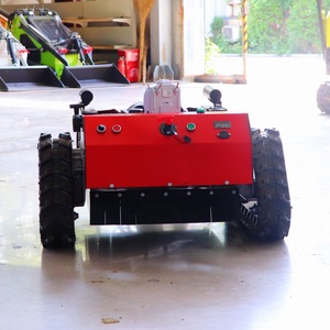 Tondeuse robot intelligente industrielle à chenilles de 550 mm, à lame plate, zéro-turn, télécommandée, tout-terrain, pour la coupe de l'herbe - Product Image 4