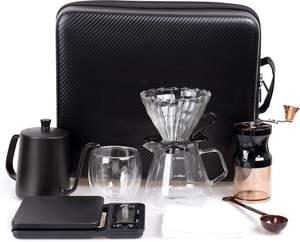 ชุดกาแฟแบบพกพาพร้อมแก้วอาหรับ กล่องของขวัญพรีเมียม และกระเป๋าเดินทาง รับผลิตตามสั่งพร้อมโลโก้ - Product Image 2