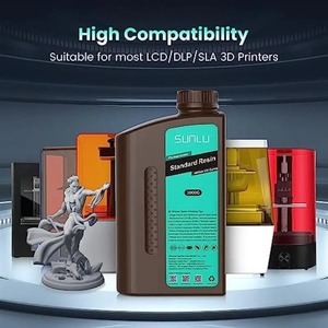Resina UV SUNLU Estándar 100% Pura de 405nm para Impresora 3D LCD, Material Fácil de Imprimir con Buena Precisión - Product Image 4