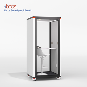 Cabine téléphonique insonorisée pour hôtel et bureau, cabine de réunion privée pour une personne, <span class=keywords><strong>design</strong></span> contemporain, structure en tôle acoustique - Product Image 1