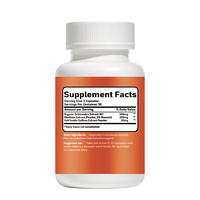 Capsules de soutien contre le stress fabriquées en usine GMP avec extrait de Rhodiola Rosea, safran, Schisandra, suppléments à base de plantes en marque privée OEM